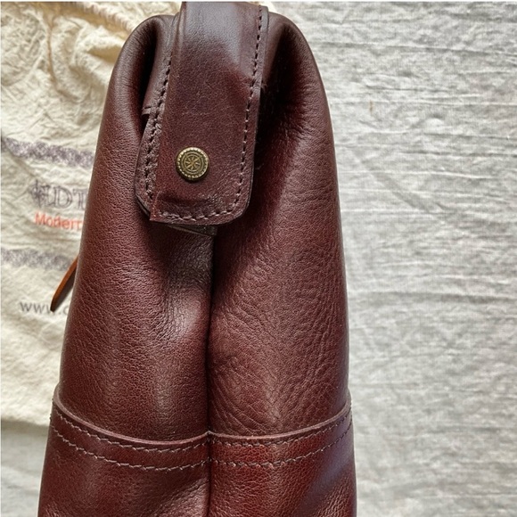 OLD TREND Genuine Leather Doctor Satchel Bag, brown - Picture 7 of 17